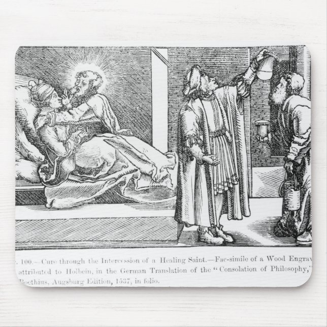 Cure through the Intercession of a Healing Mouse Mat (Front)