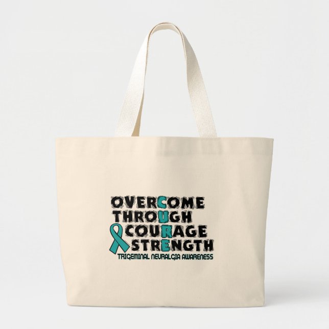 CURE...TN LARGE TOTE BAG (Front)