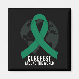 Curefest Around The World Liver Cancer Awareness W Magnet