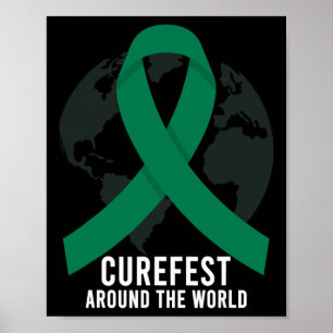 Curefest Around The World Liver Cancer Awareness W Poster