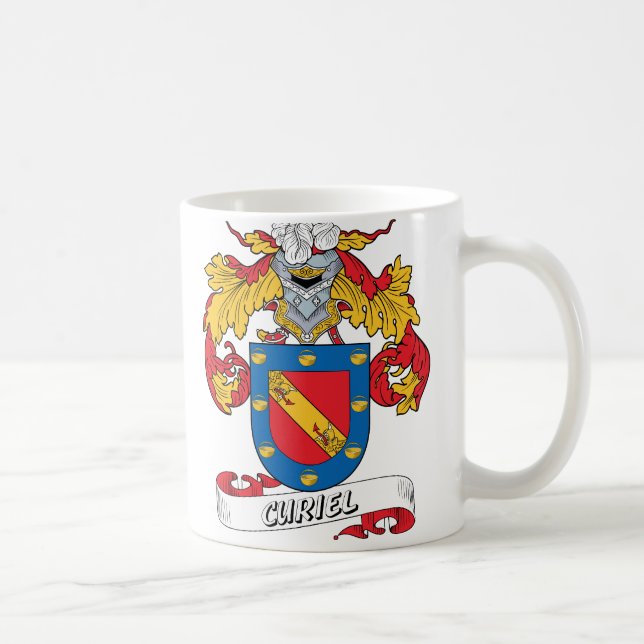 Curiel Family Crest Coffee Mug (Right)