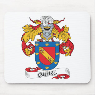 Curiel Family Crest Mouse Mat
