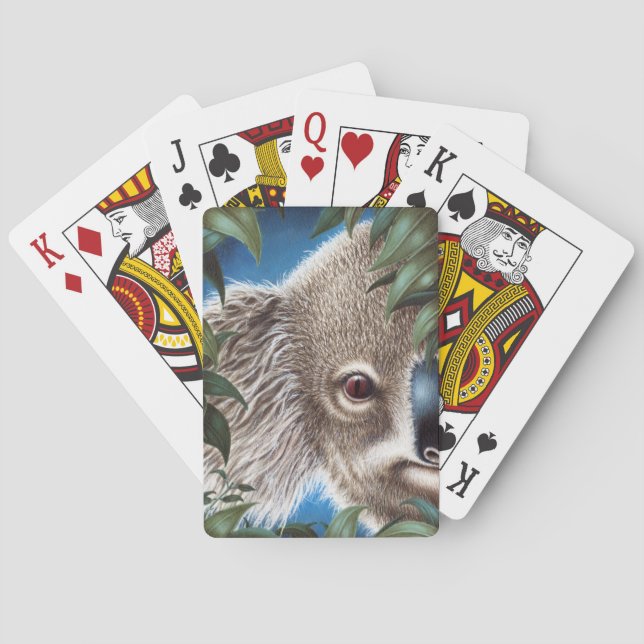 Curios Koala Playing Cards (Back)