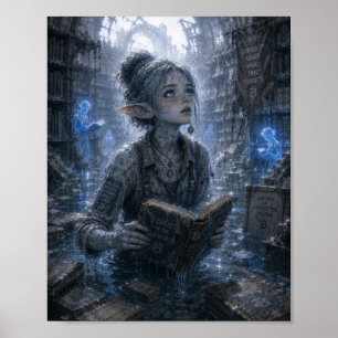 Curiosity / Archivist / Flooded Archive Poster