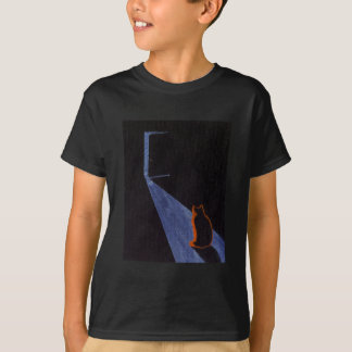 "Curiosity . . ." art kids' T-shirt