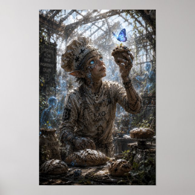 Curiosity / Baker / Destructive Greenhouse Poster (Front)