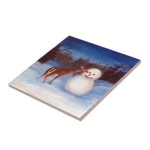 Curiosity Christmas Tile