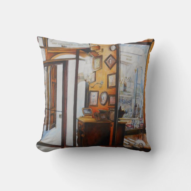 Curiosity is the Tool of the Wise Cushion (Front)