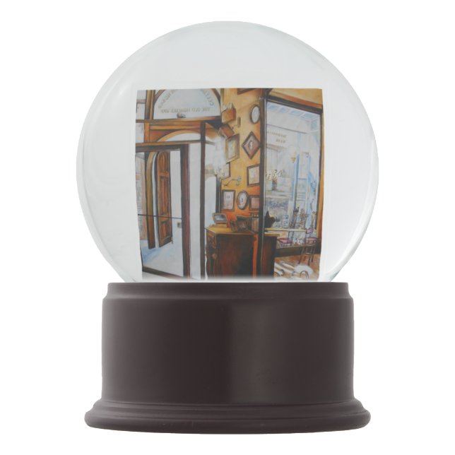 Curiosity is the Tool of the Wise Snow Globe (Front)