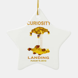Curiosity Landing - Aug 5, 2012 Ceramic Tree Decoration