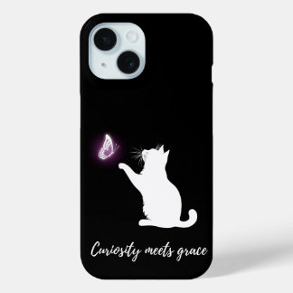 Curiosity meets grace iPhone 15 case