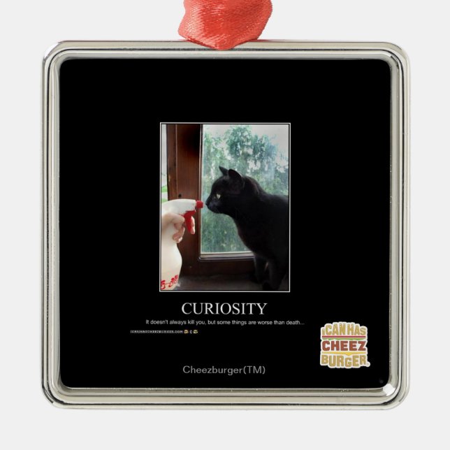 Curiosity Metal Tree Decoration (Front)