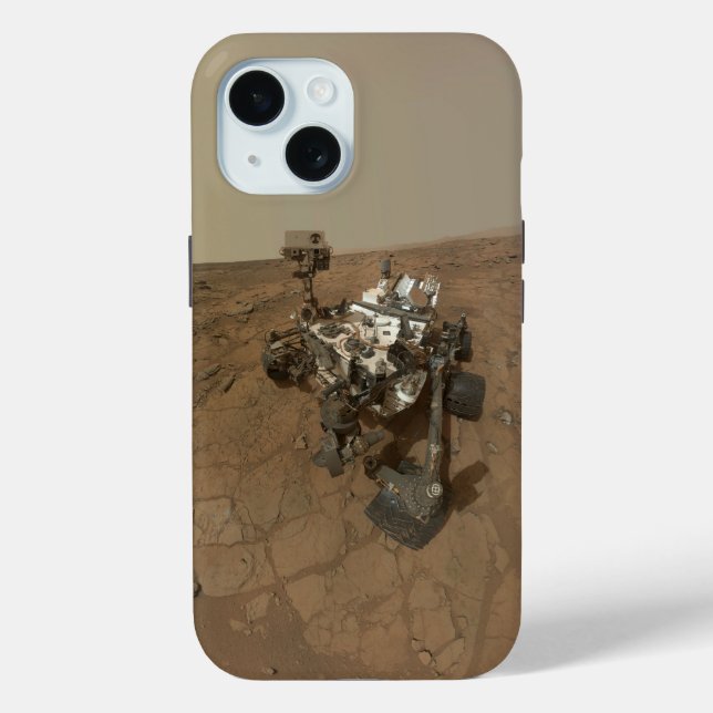 Curiosity Rover On The Surface Of Mars. Case-Mate iPhone Case (Back)