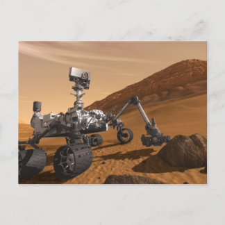 Curiosity: The Next Mars Rover Postcard