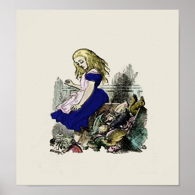 Curious Alice ~ Print / Poster Wonderland (Front)