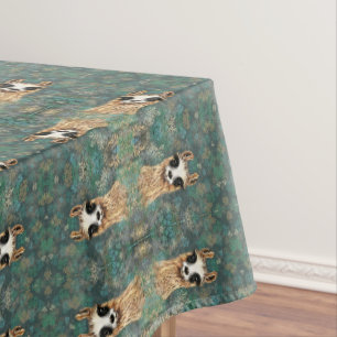 Curious Baby Llama - Smile Tablecloth