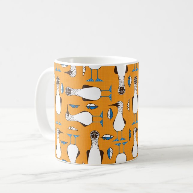 Curious Blue-footed bird - Mug (Front Left)
