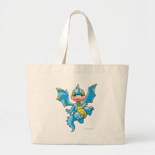 Curious blue Scorchio Large Tote Bag
