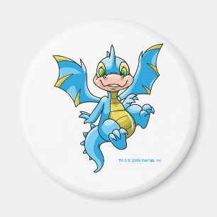 Curious blue Scorchio Magnet
