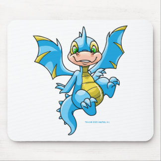 Curious blue Scorchio Mouse Mat