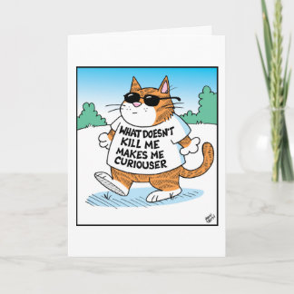 Curious Cat  Card