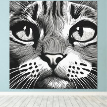 Curious Cat face