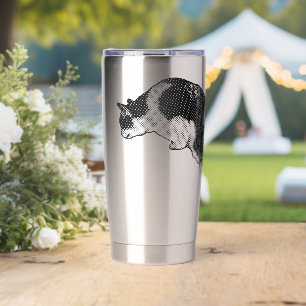 Curious Cat Mood Insulated Tumbler