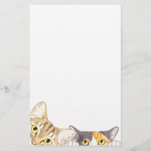 Curious Cats Stationery