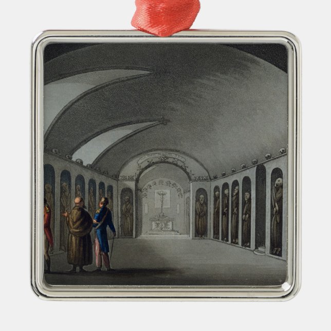 Curious Cemetery under the Capuchin Monastery, nea Metal Tree Decoration (Front)