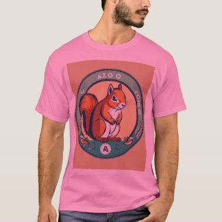 Curious Chipmunk Forest Adventure T-Shirt Designs