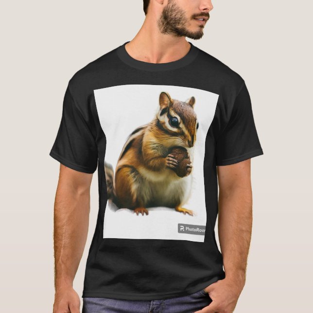 curious chipmunk  T-Shirt (Front)