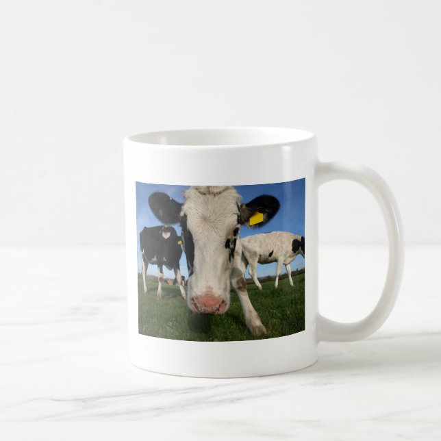 Curious Cow Coffee Mug (Right)
