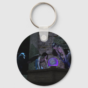 Curious Crow Faeries Key Ring