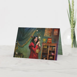 Curious Curator Greeting Card