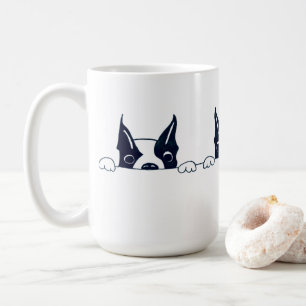 Curious dog coffee mug