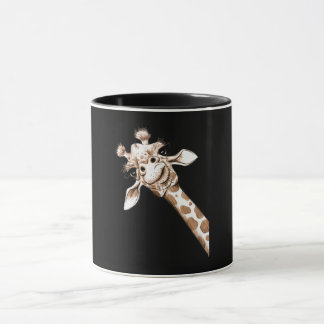 Curious Giraffe Funny Zoo Animal Costume Gift Mug