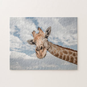 Curious Giraffe Jigsaw Puzzle