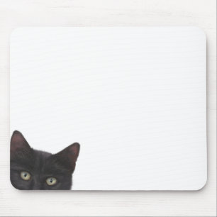 Curious Kitty Digital Painting Mouse Mat