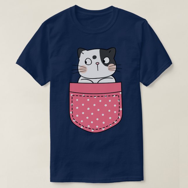 Curious Kitty T-Shirt (Design Front)