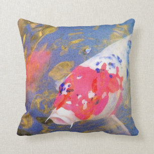 Curious Koi Cushion