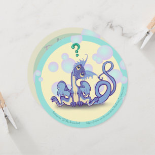 Curious Little Dragon Invitation