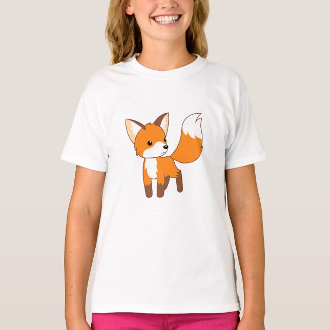 Curious Little Fox T-Shirt (Front)