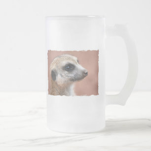 Curious Meerkat Beer Mug