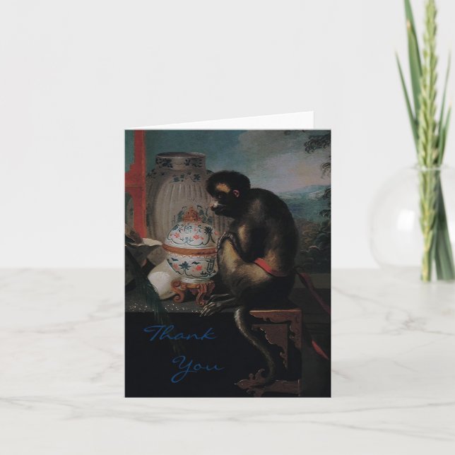 Curious Monkey ~ Card / Invitations (Front)