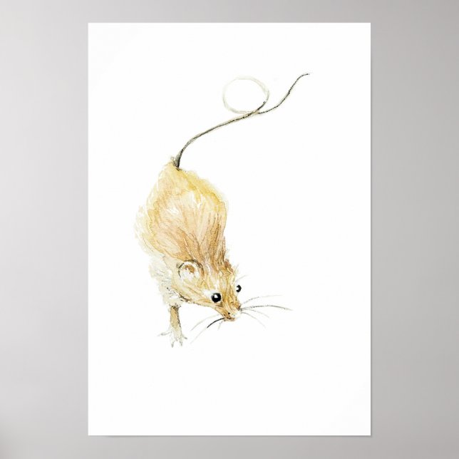 Curious Mouse Print (Front)