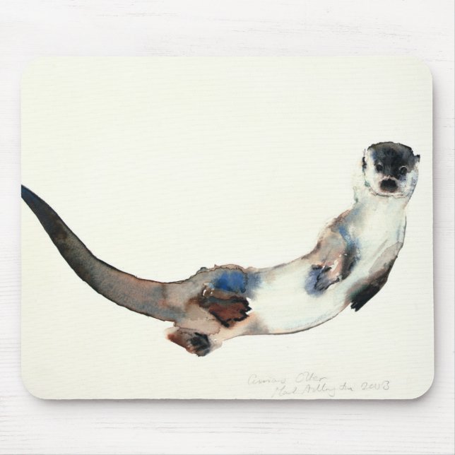 Curious Otter 2003 Mouse Mat (Front)