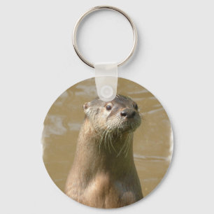 Curious Otter Keychain