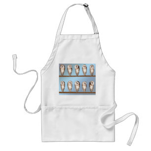 Curious owls standard apron
