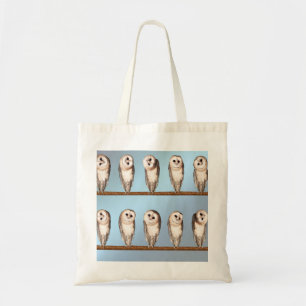 Curious owls tote bag