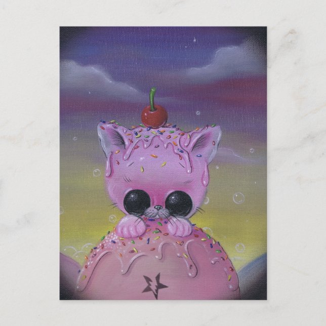 curious postcard (Front)